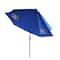 9ft. Blue Ford Outdoor Umbrella with Hand Crank &#x26; Tilt